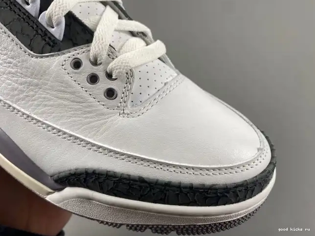Grey Jordan Air Cement 3 CT8532-106 0325